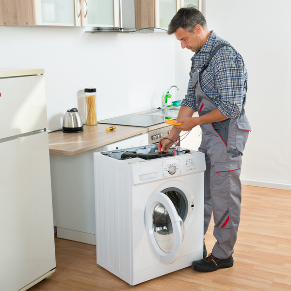 can you walk me through the steps of troubleshooting my washer issue in Gibsonburg